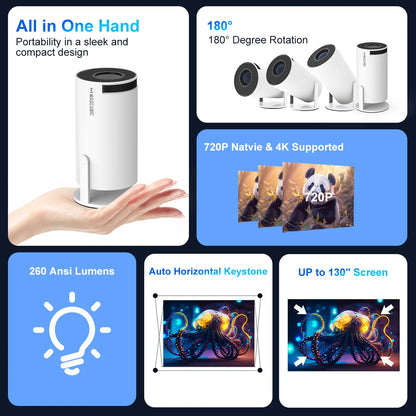 HY300 Home Cinema Projetor