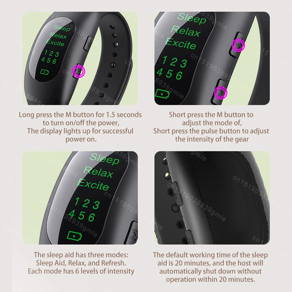 CalmPulse™ Plus  Wearable Wrist Calm Support