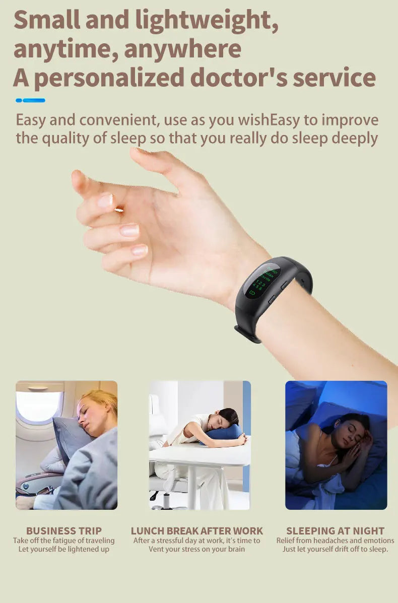 CalmPulse™ Plus  Wearable Wrist Calm Support