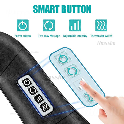 TheraRelax Pro Heated Deep Tissue Neck Massager
