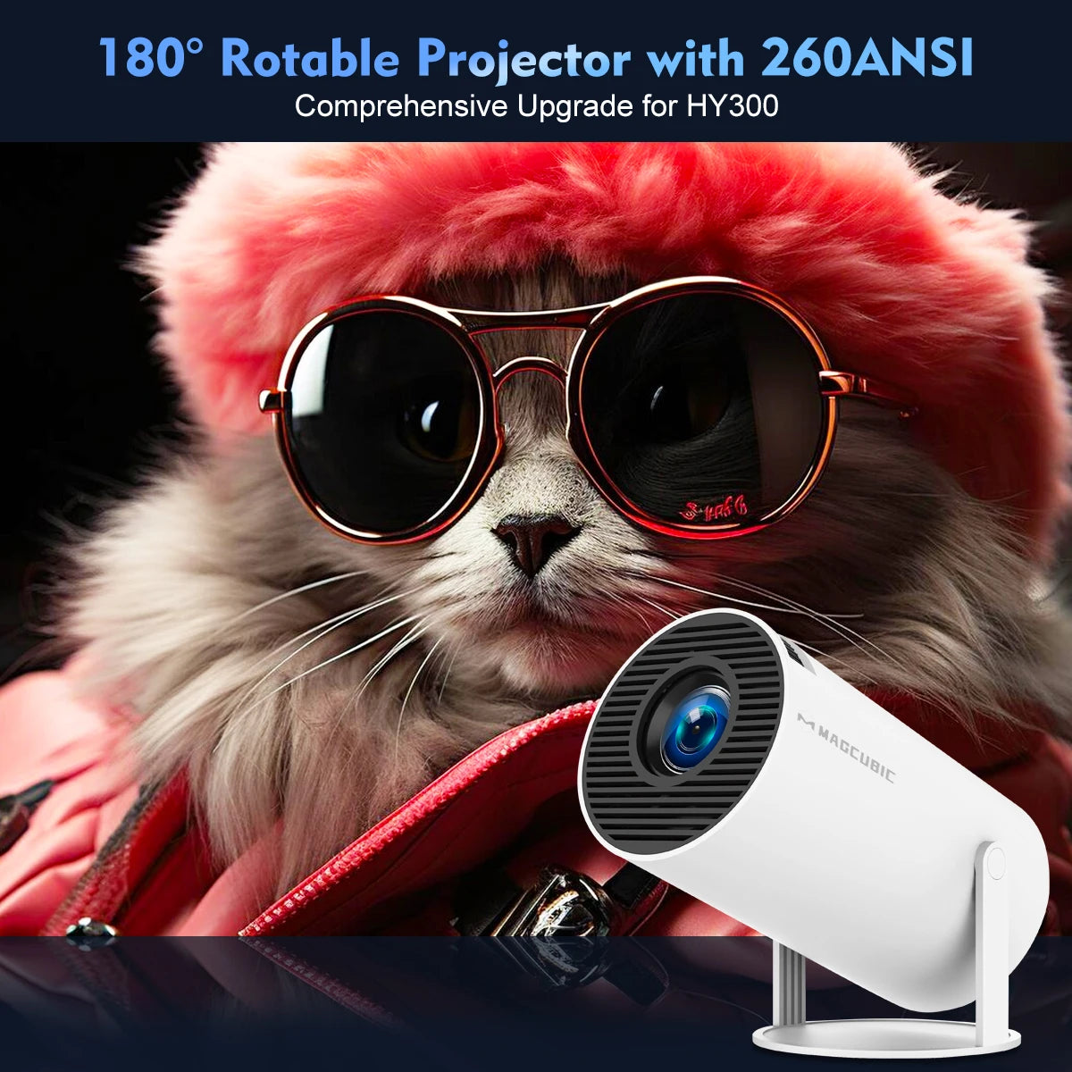 HY300 Home Cinema Projetor