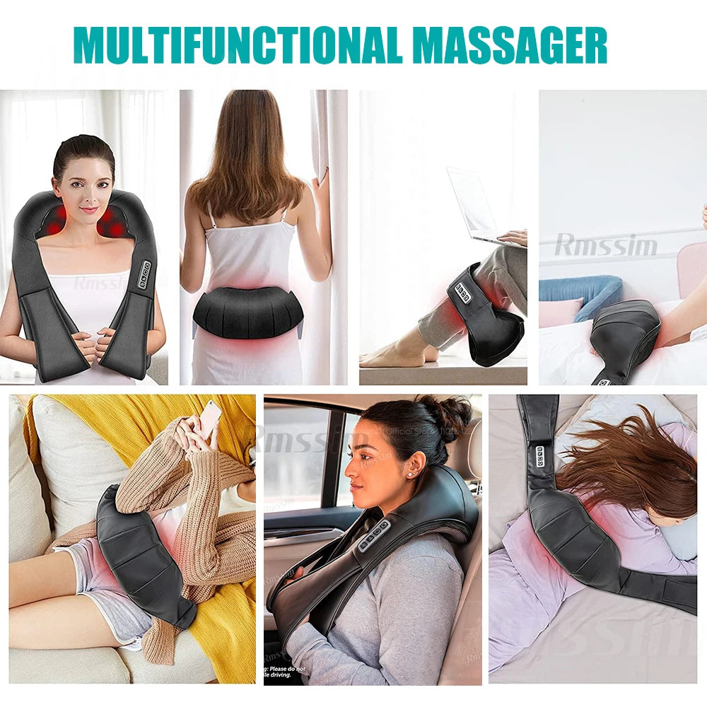 TheraRelax Pro Heated Deep Tissue Neck Massager