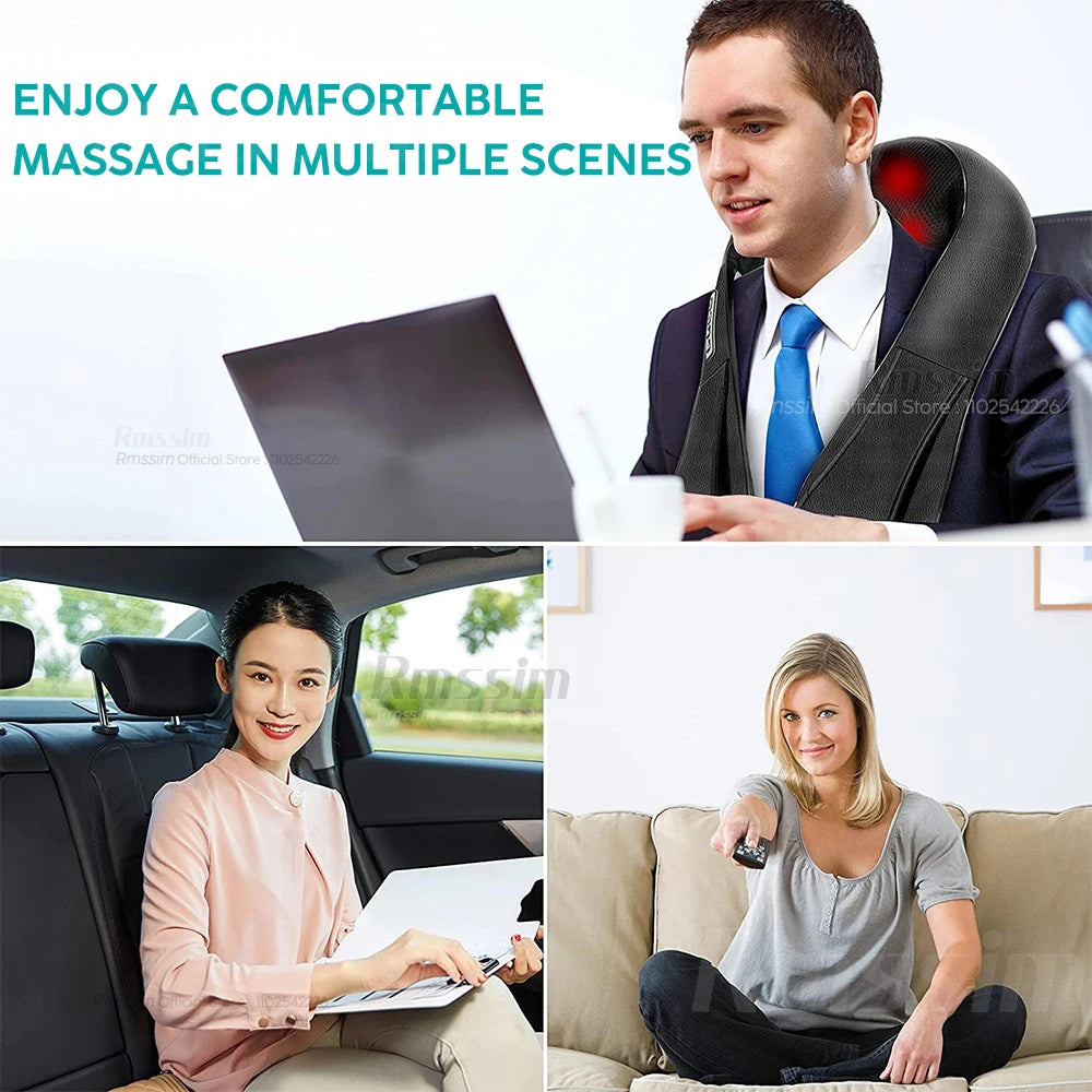 TheraRelax Pro Heated Deep Tissue Neck Massager