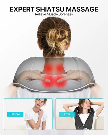 TheraRelax Pro Heated Deep Tissue Neck Massager