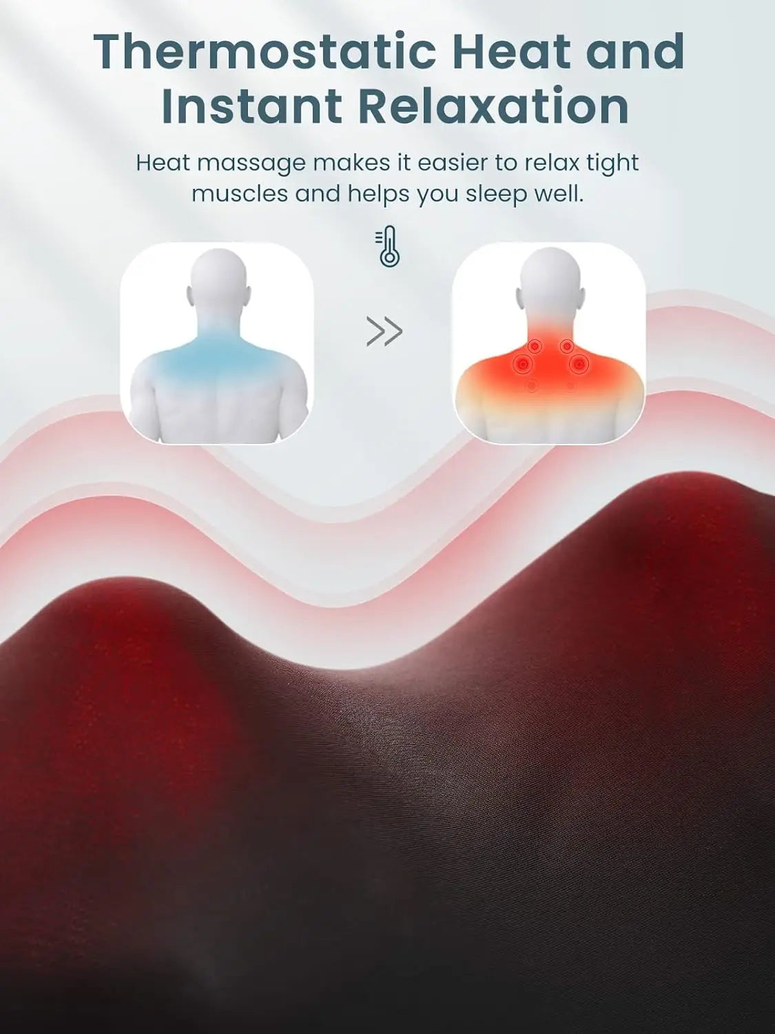 TheraRelax Pro Heated Deep Tissue Neck Massager